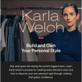 Karla Welch Teaches Building and Owning Your Personal Style  MasterClass. 