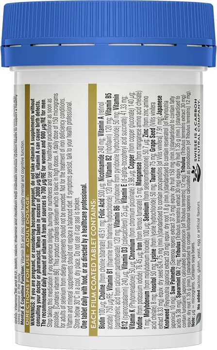 (Preorder)Swisse%20Men's%20High%20Potency%20Multivitamin%20Vitamins%20for%20Men's%20Care%2040%20Tablets%20(Expiration:%2005%202026)%20%5BShipping%20Time:%205-10%20Day%5D%20-%20Image%204