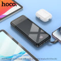 Hoco J114 Charger power bank with cable and digital display(10000mAh). 