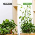 Plant Climbing Wall Fixture Clips Self-Adhesive Plant Fixer Invisible Leaf Shaped Wall Vines Fixing Clips Hook Plant Vine Traction for Home Decoration and Cable Wire Fixing. 