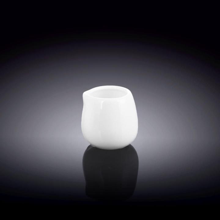 Wilmax Porcelain Creamer 2 OZ in set 12 pieces