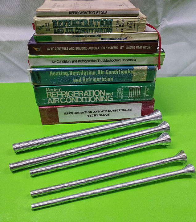 Clover Steel Spring Tube Bender 5pcs Tool Set ¼Inch , 5/16Inch , 3/8Inch, 1/2Inch , 5/8 Connector Spring Pipe Bender for Refrigerator Air Conditioner