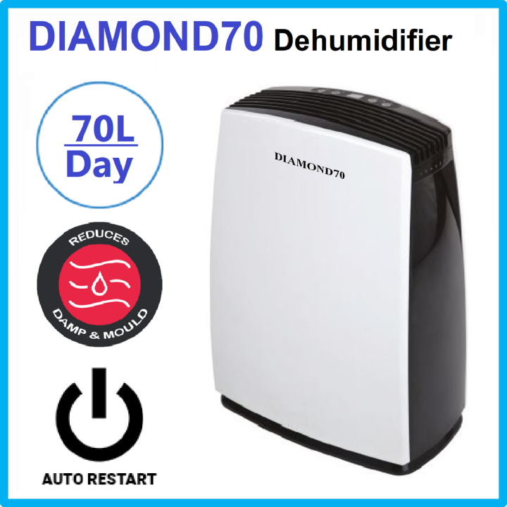 "DIAMOND70" Taiwan Brand (70L/Day) Dehumidifier