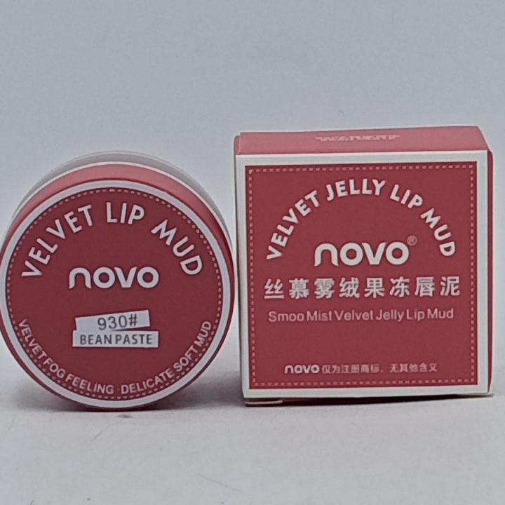 novo Velvet Lip Mud no.930 Bean Paste