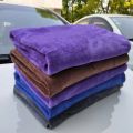 Brown Microfiber Cleaning Cloth Absorbent Car Washing Towel Polish Cloth 42 x 65cm. 