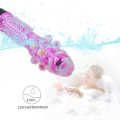ဂေါ်လီ ၈လုံ တုန်စက်ပါ ကျားအတု Multi-Speed Vibrating Jelly Dildo (Code : F-294). 