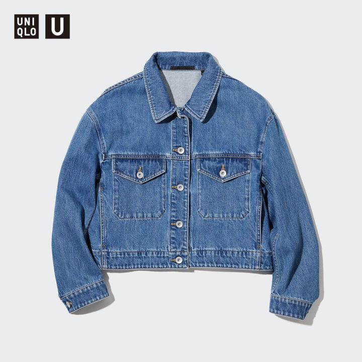 %5BUniqlo%20Singapore%20Preorder%5D%20Denim%20Cropped%20Jacket/Fashion%20/%20Women%20/%20Clothing%20/%20Jackets%20&%20Coats%20/%20Denim%20Jackets%20-%20Image%2010