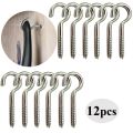 Heavy Duty Screw Hook Ceiling Hook - 12pcs. 