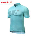 (Preorder) Santic Men's Summer Cycling Jersey Thin Breathable Bicycle Clothing MTB Wear Outdoor Bike Jersey Cycling Jersey K9M2091. 