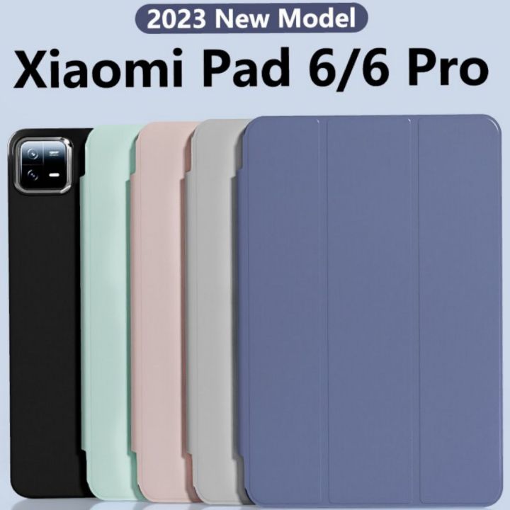 Xiaomi%20Mi%20Pad%206%20/%206%20Pro%20Pen%20Slot%20Book%20Cover%20TPU%20Smart%20Case%20-%20Image%202