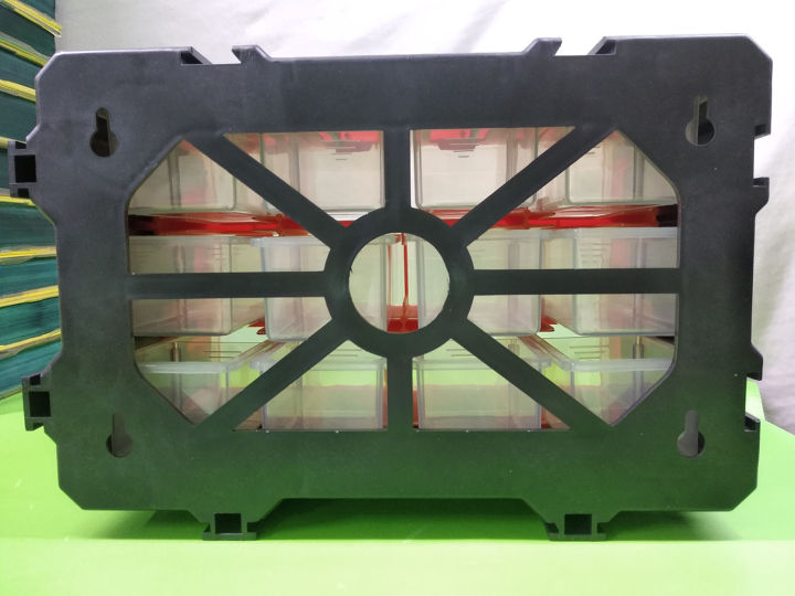 Clover%2012Pcs%20Drawer%20Hardware%20Craft%20Plastic%20Cabinet%20Wall%20Mount%20Toolbox%20,Storage%20Box%20Tool%20Case%20-%20Image%208