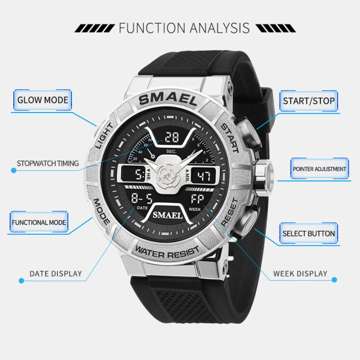 (Preorder)%20Smael%20New%20Arrival%20Quartz%20Electronic%20Watch%208067%20Waterproof%20LED%20Backlight%2050M%20Shockproof%20Men's%20Watch%20%E1%80%A1%E1%80%99%E1%80%BB%E1%80%AD%E1%80%AF%E1%80%B8%E1%80%9E%E1%80%AC%E1%80%B8%E1%80%9C%E1%80%80%E1%80%BA%E1%80%95%E1%80%90%E1%80%BA%E1%80%94%E1%80%AC%E1%80%9B%E1%80%AE%20-%20Image%209