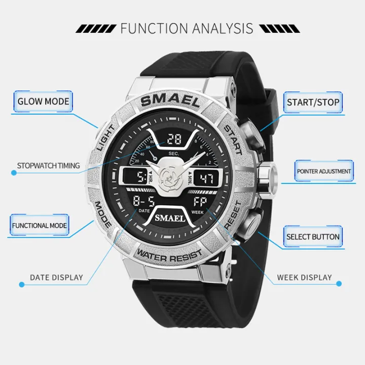 (Preorder)%20Smael%20New%20Arrival%20Quartz%20Electronic%20Watch%208067%20Waterproof%20LED%20Backlight%2050M%20Shockproof%20Men's%20Watch%20%E1%80%A1%E1%80%99%E1%80%BB%E1%80%AD%E1%80%AF%E1%80%B8%E1%80%9E%E1%80%AC%E1%80%B8%E1%80%9C%E1%80%80%E1%80%BA%E1%80%95%E1%80%90%E1%80%BA%E1%80%94%E1%80%AC%E1%80%9B%E1%80%AE%20-%20Image%209