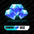 Mobile Legends Diamonds 1412 Dia. 