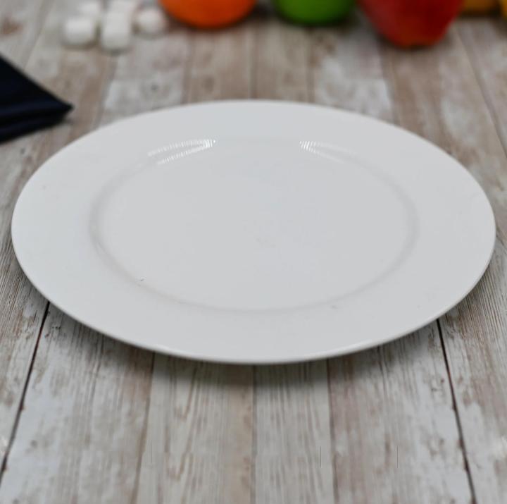 Wilmax Porcelain Round Platter 12 inch in set of 3 pieces