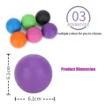 [FC]TPE Injection Molding Massage Ball Deep Muscle Relaxation Fitness Ball. 