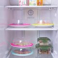 Food Plate Covers Fresh Stackable Air-Tight Food Container Plate Platter Lid Cover Topper Dome Microwave Oil-Proof Cover. 
