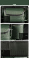 Car storage bag center console armrest box multi-functional isolation block bag storage bag Napa leather car interior storage. 