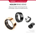(Preorder) AOLON Smart Ring, Blood Pressure Measurement, Heart Rate, Sleep Tracking, Fitness Monitoring, Waterproof for Swimming, Galaxy Ring, Health Ring, Smart Ring Gen3. 