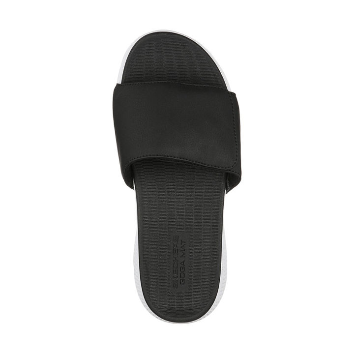 (Preorder)%20%20Skechers%20Men's%20Watershed%20Sandals%20-%20229033-BKW%20Contoured%20Goga%20Mat%20Footbed,%20Machine%20Washable,%20Vegan,%20Ultra%20Light%20Cushioning%20-%20Image%203