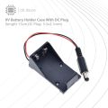 9V Battery Holder Case With DC Plug - CE Store. 