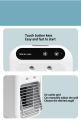 Rechargeable Air Cooler Fan Mini Desktop USB Water Cooling Fan Humidifier. 