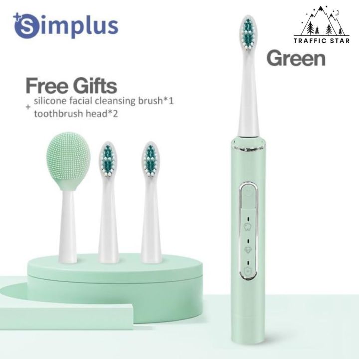 Simplus%20Electric%20Toothbrush%203%20Modes%20Sonic%20Vibration%20USB%20Rechargable%20Smart%20Timer%20Waterproof%20Portable%20-%20Image%207