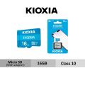 KIOXIA TOSHIBA Micro SD 16G/16GB TF / Memory Card SDHC UHS-1 with Adapter Class 10 100MB/s. 
