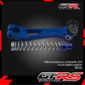 Rear brake lever (straight, long) with spring GTR GIORNO/PCX/AEROX year 2021 (Preorder). 