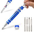 60W Electric Adjustable Temperature Welding Soldering Iron Repair Tool 15 Sets  EU plug. 