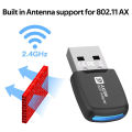 USB 2.0 Wireless 802.IIN LV-UW10-3db 600-1200mbps WiFi dongle - LV-UW10-3DB. 