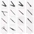 Stainless Steel Professional Pedicure Kit Nail Scissors Grooming Kit - Portable Travel Nail Manicure/Pedicure Tools kit for Men and Women with PU Leather Case. 