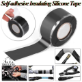 Self-Fusing Silicone Rubber Sealing Tape Weatherproof Bonding Tape for Electrical Cables and House Piping Leakage 25mm*3 Meters/Roll. 