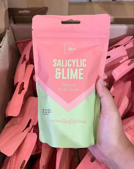 Salicylic%20&%20lime%20body%20scrub%20the%20mix%20by%20su%20150%20ml%20-%20Image%205