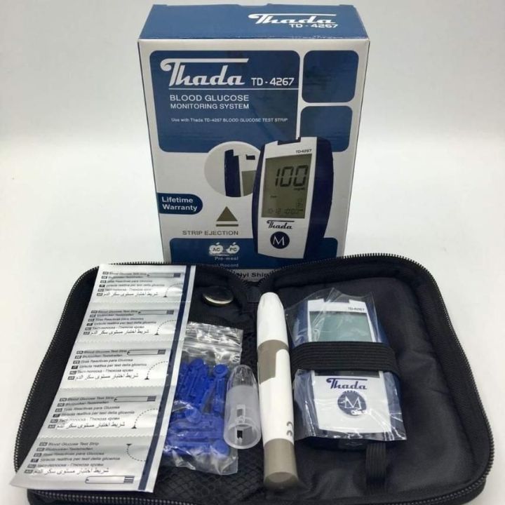 Glucometer Thada and Test Strip 10 pcs