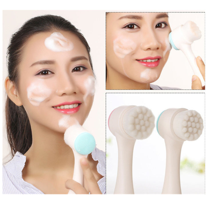 (Preorder)SEVICH%203D%20Face%20Wash%20Brush%20Double%20Side%20Cleaning%20Massage%20Skin%20Care%20Tool%20-%20Image%204