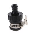 Universal Water Faucet Hose Quick Connect Adapter Connector. 