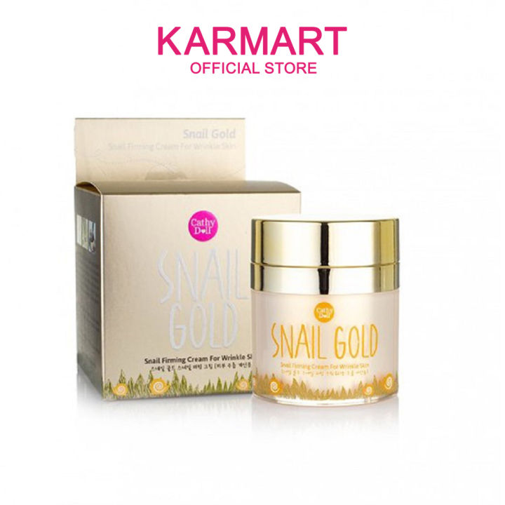 Cathy Doll Snail Gold Firming Cream (50g) (for Wrinkle)