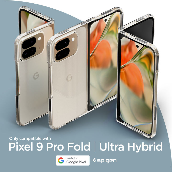 (Preorder)SPIGEN%20Case%20for%20Pixel%209%20Pro%20Fold%20%5BUltra%20Hybrid%5D%20Dual%20Layered%20for%20Heavy%20Duty%20Protection%20/%20Pixel%209%20Pro%20Fold%20Case%20/%20Pixel%209%20Pro%20Fold%20Casing%20%E1%80%96%E1%80%AF%E1%80%94%E1%80%BA%E1%80%B8%E1%80%80%E1%80%AC%E1%80%97%E1%80%AC%20-%20Image%202