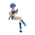 iBis_ 15cm Anime Re:Life In A Different World From Zero Action Figure Ram Rem Tarzan Outfit Computer Ornament. 
