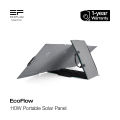 EcoFlow 110W Portable Solar Panel. 