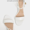 [Charles & Keith] Singapore Preorder Open Toe Ankle Strap Block Heel Sandals/Fashion / Women / Shoes /Heeled Sandals. 