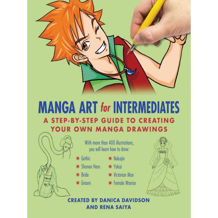 Ebook - Manga Art for Intermediates: A Step-by-Step Guide to Creating Your Own Manga Drawings