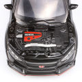 (Preorder) LEO 1:32 Scale HONDA CIVIC TYPE-R DIECAST model alloy car sound and light pull back caR TOYS COLLECTION Toys for boys Gift Collection ကလေးကစားစရာအရုပ်. 