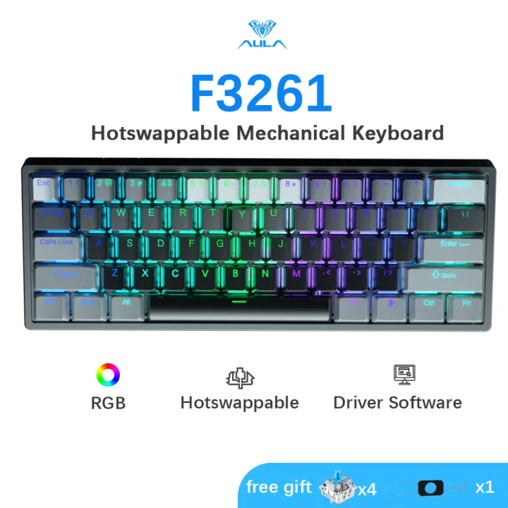 (Preorder)%20AULA%2061%20Keys%20Hot-Switch%20RGB%20Backlit%20Mechanical%20Keyboard%20Detachable%20Type-C%20Wired%20Gaming%20Keyboard%20(F3261)%20-%20Image%202