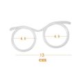Drinking Silly Straw Glasses Novelty Tube Fun Eyeglasses Straw. 