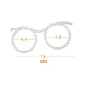 Drinking Silly Straw Glasses Novelty Tube Fun Eyeglasses Straw. 