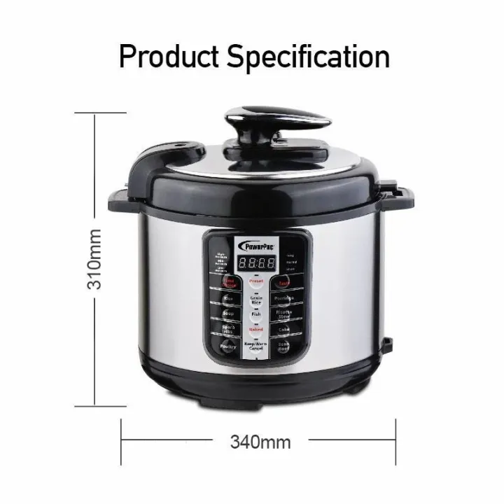 PowerPac%205L%20Electric%20Pressure%20Cooker%205.0L%20(PPC511)%20-%20Image%202