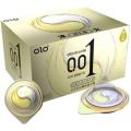 OLO Ice and Fire Condom, Ultra Thin 0.01mm [size 52 mm] [10 pieces / box]. 