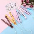 Mini Hair Straightner Mini ဆံပင်​​ဖြောင့်စက်. 